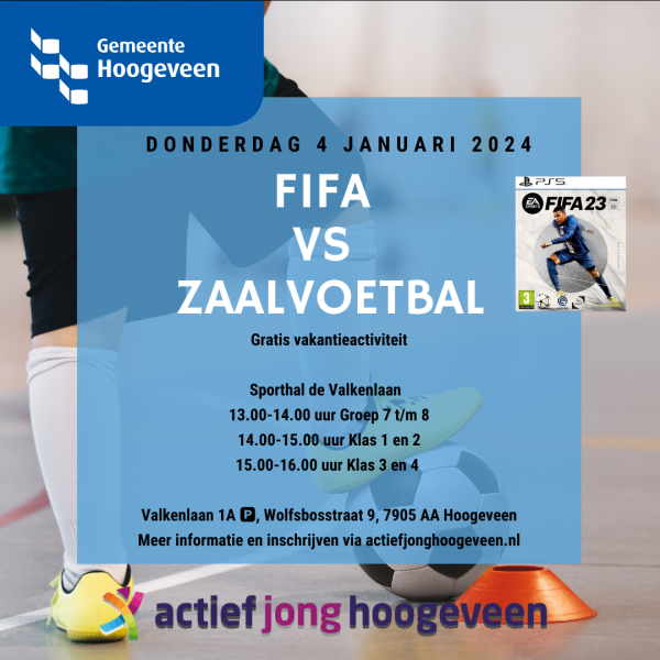 TOERNOOI: FIFA VS Zaalvoetbal