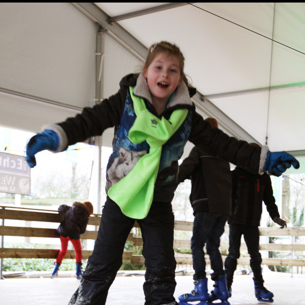 Jong Zuid: Schaatsles