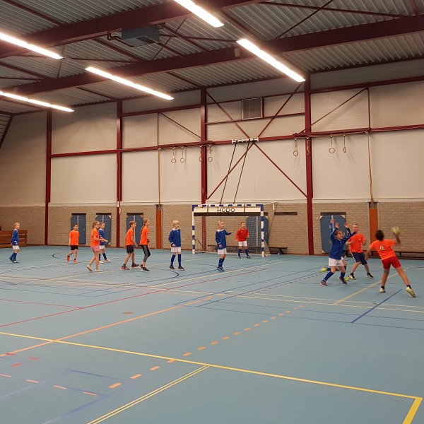Handbaltoernooi groep 5 en 6