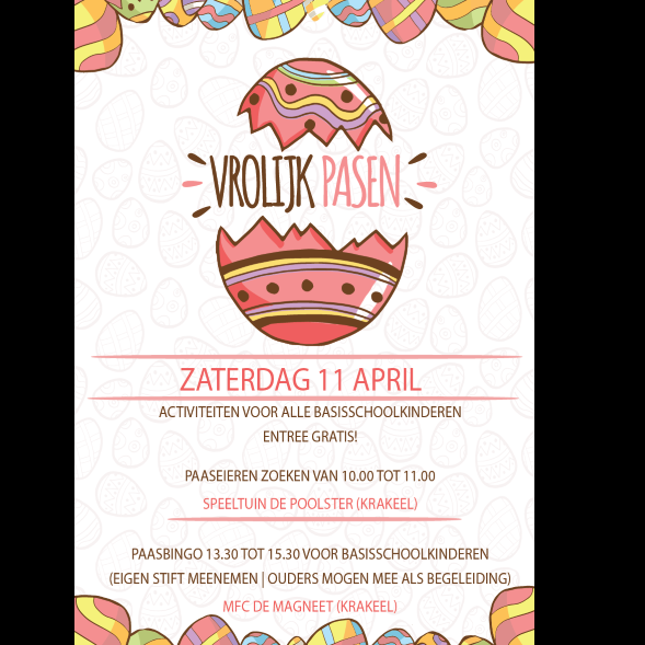 Paas activiteit krakeel